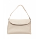 Borsa a spalla in pelle Nana beige