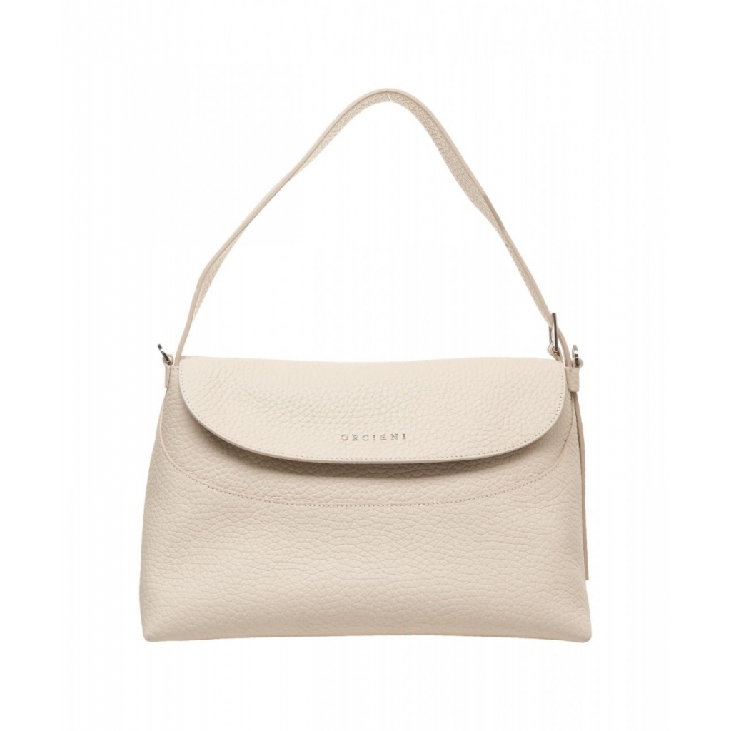 Borsa a spalla in pelle Nana beige