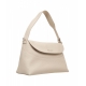 Borsa a spalla in pelle Nana beige