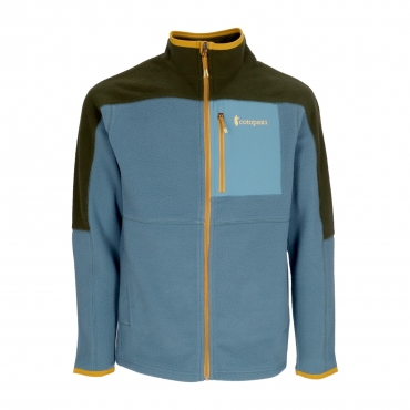 giubbotto pile uomo abrazo fleece full-zip jacket WOODS/BLUE SPRUCE