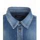 Camicia in denim Dan blu