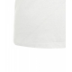 T-shirt in lino con scollo a V bianco