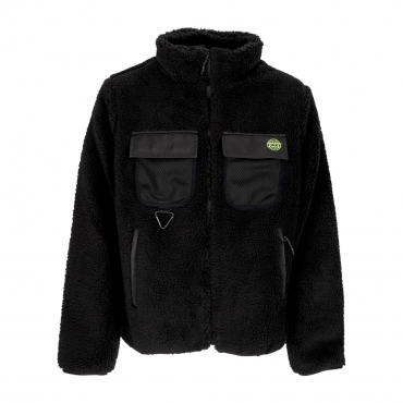 orsetto uomo grog sherpa jacket BLACK