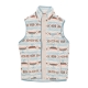 smanicato uomo helvetia vest STONE BLUE CHECKERED