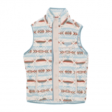 smanicato uomo helvetia vest STONE BLUE CHECKERED