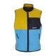 gilet smanicato uomo sherpa fleece vest GOLDEN PALM/SEA OF BELIZE