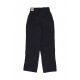 pantalone lungo donna w sportswear mid-rise repel  asymmetrical waist pant BLACK/LT IRON ORE/WHITE