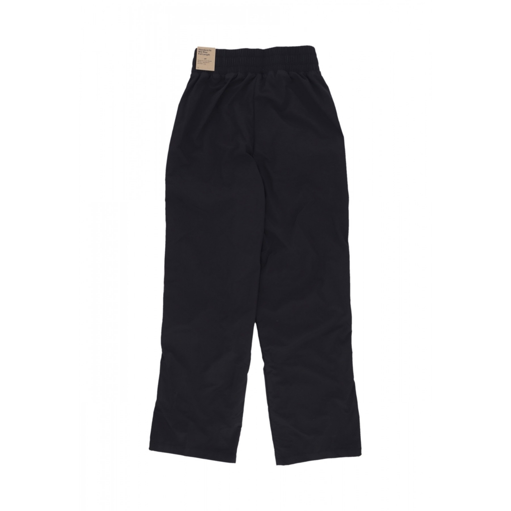 pantalone lungo donna w sportswear mid-rise repel  asymmetrical waist pant BLACK/LT IRON ORE/WHITE