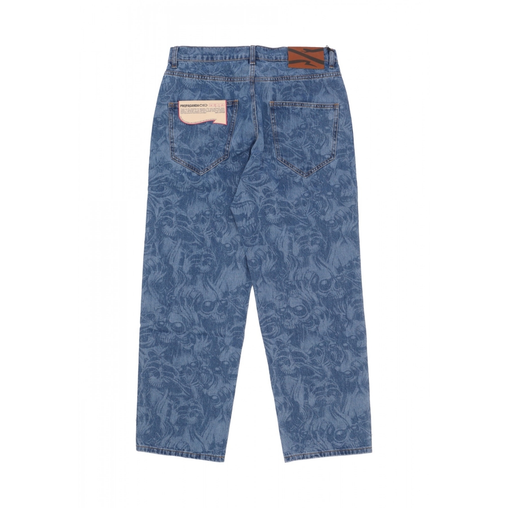 jeans uomo doom denim pant BLUE