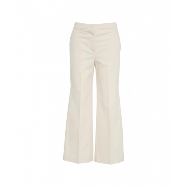 Culotte in cotone beige