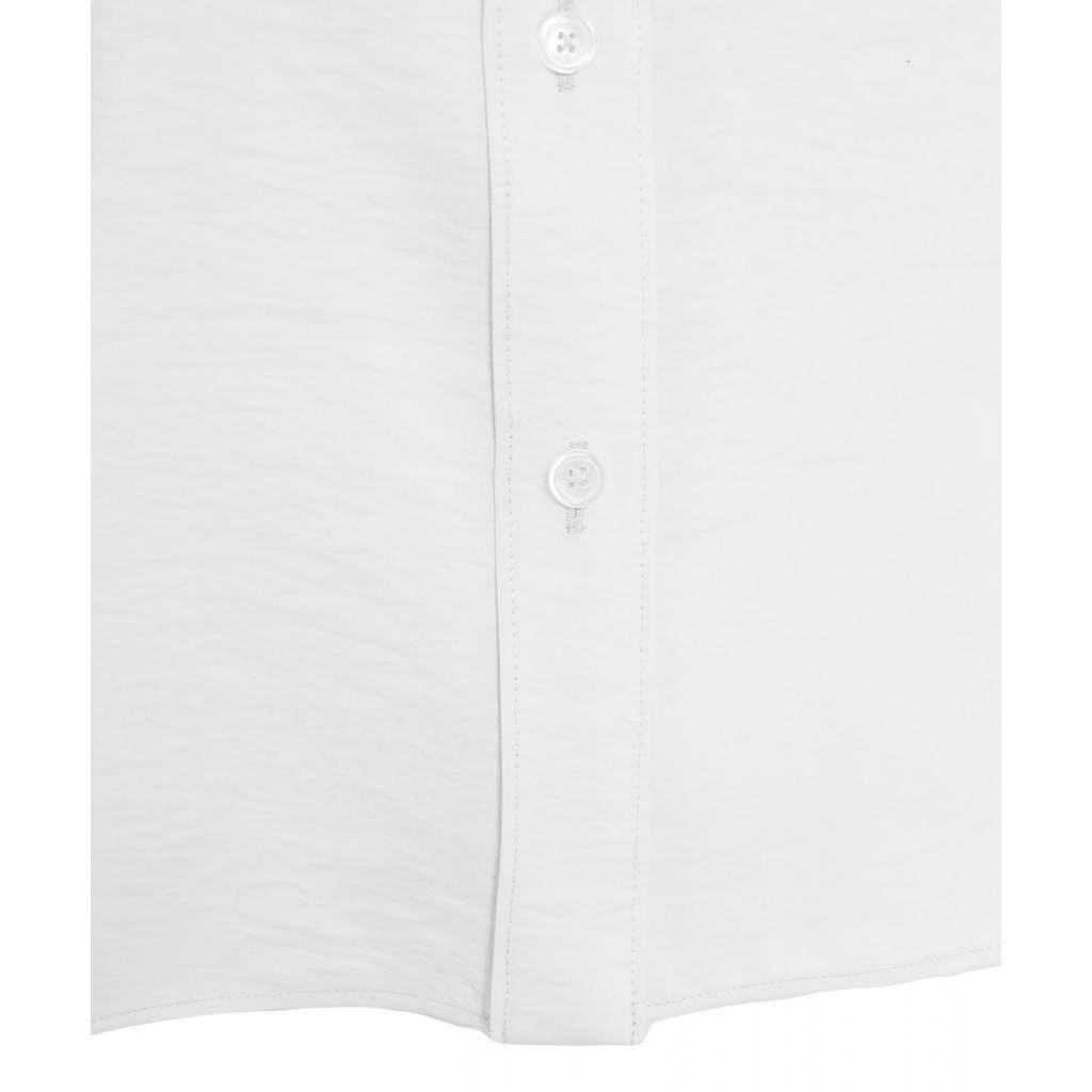 Camicia in misto modal bianco