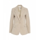 Blazer monopetto beige