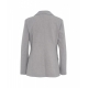 Blazer monopetto grigio chiaro