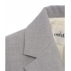 Blazer monopetto grigio chiaro