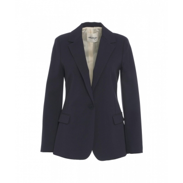 Blazer monopetto blu scuro