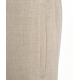 Pantaloni chino con elastico in vita beige