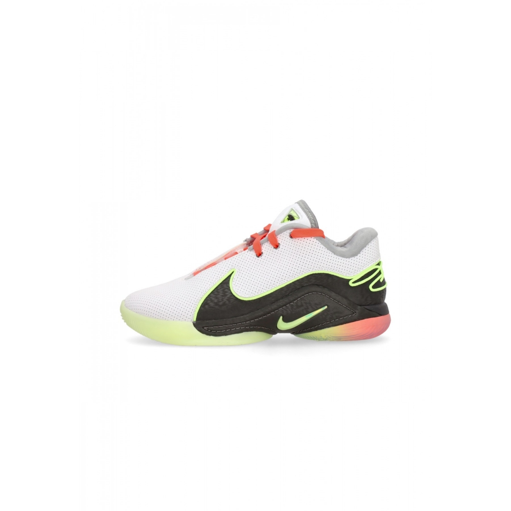 scarpa basket uomo lebron xxii tunnel vision WHITE/VOLT GLOW/MEDIUM ASH/HOT LAVA