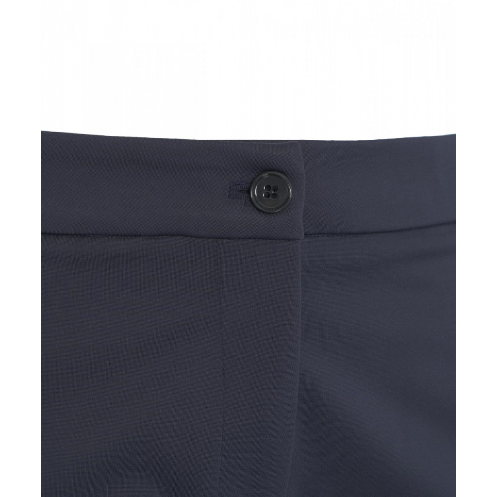 Pantaloni in scuba blu scuro