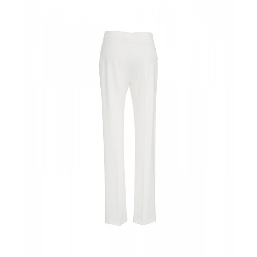 Pantaloni in scuba bianco