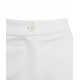 Pantaloni in scuba bianco