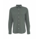 Camicia in cotone fine verde