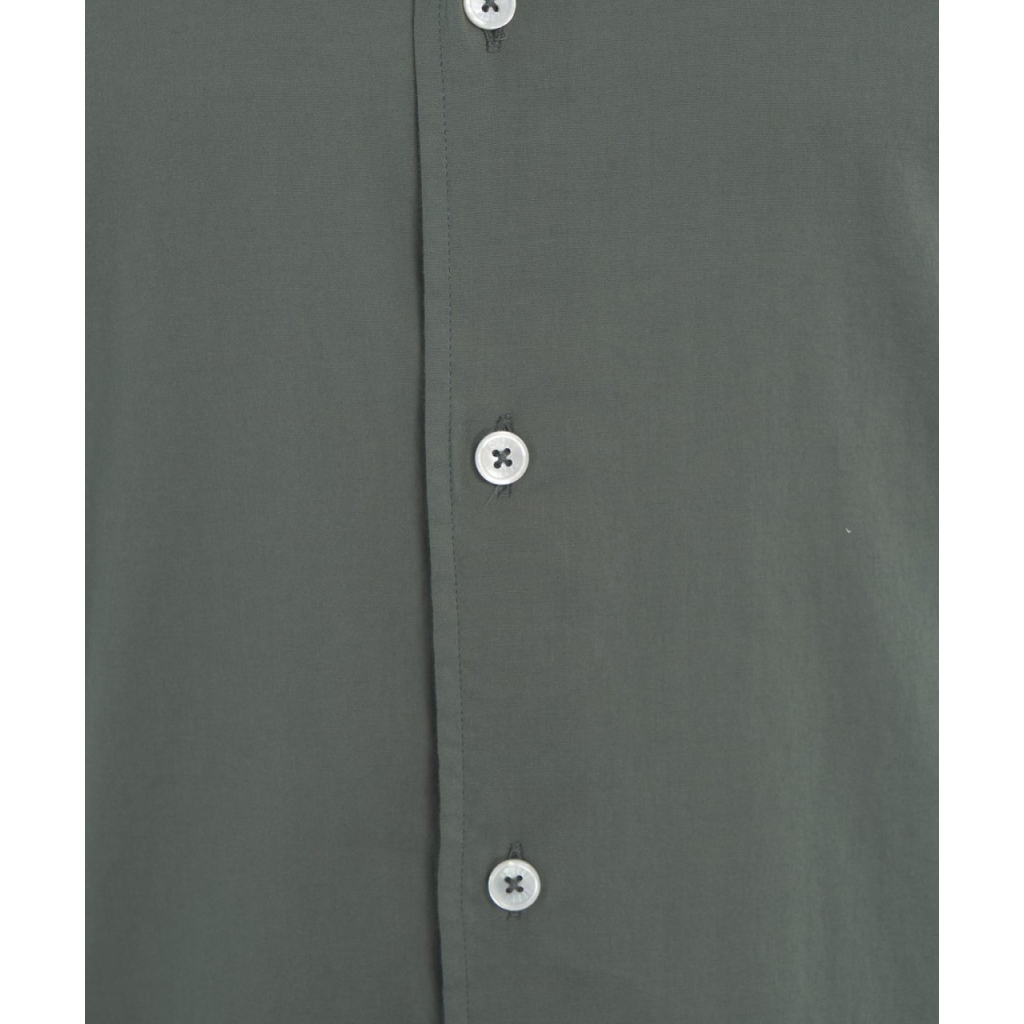 Camicia in cotone fine verde