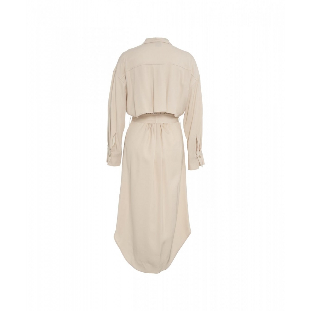 Maxi abito Savoia-A beige