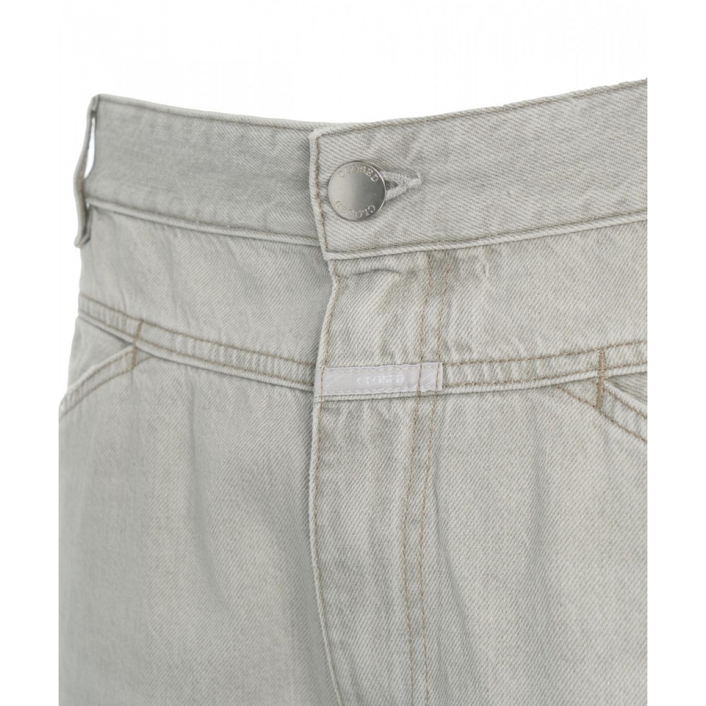 Loose fit jeans X-Tend grigio chiaro