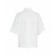 Camicia oversize bianco