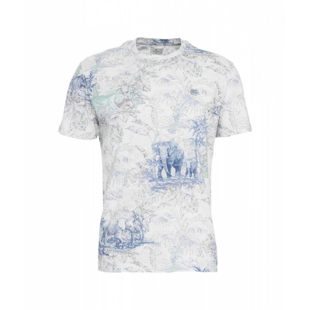 T-shirt con stampa bianco