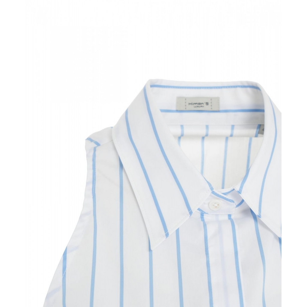 Camicia senza maniche bianco