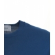 T-shirt a maglia blu