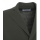 Blazer doppiopetto in maglia verde