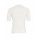 Poloshirt con struttura bianco