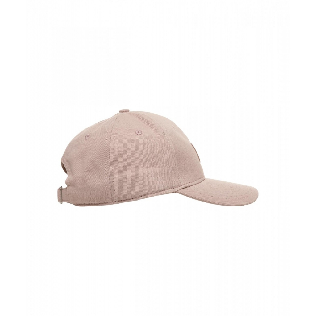 Cappello da baseball con logo ricamato rosa antico