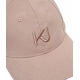 Cappello da baseball con logo ricamato rosa antico