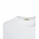 Top oversize con logo ricamato bianco