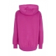 felpa cappuccio donna w sportswear phoenix fleece oversized pullover hoodie HOT FUCHSIA/SAIL