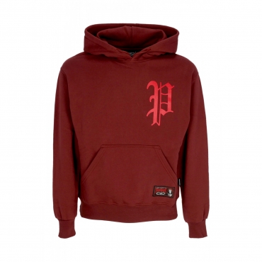 felpa cappuccio uomo misery hoodie GARNET