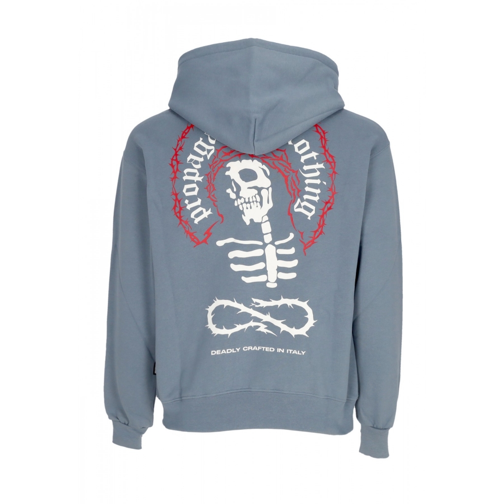 felpa cappuccio uomo misery hoodie STORM