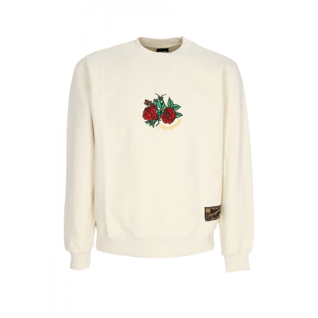 felpa girocollo uomo mantis crewneck BONE