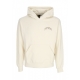 felpa cappuccio uomo triangle panther hoodie BONE