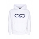 felpa cappuccio uomo grace hoodie WHITE