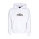 felpa cappuccio uomo dance hoodie WHITE