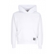 felpa cappuccio uomo dream hoodie WHITE