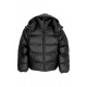 piumino uomo kingdom hooded puffer jacket BLACK