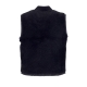 gilet smanicato uomo teddy vest BLACK