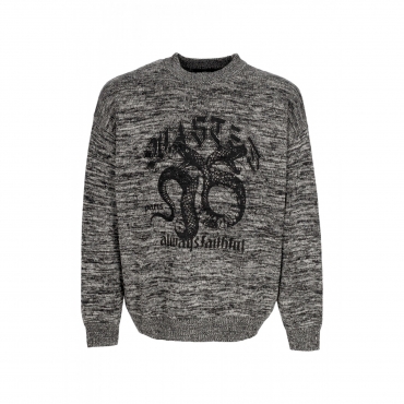 maglione uomo lethal sweater BLACK/CHARCOAL