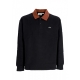 polo manica lunga uomo palo fleece polo BLACK