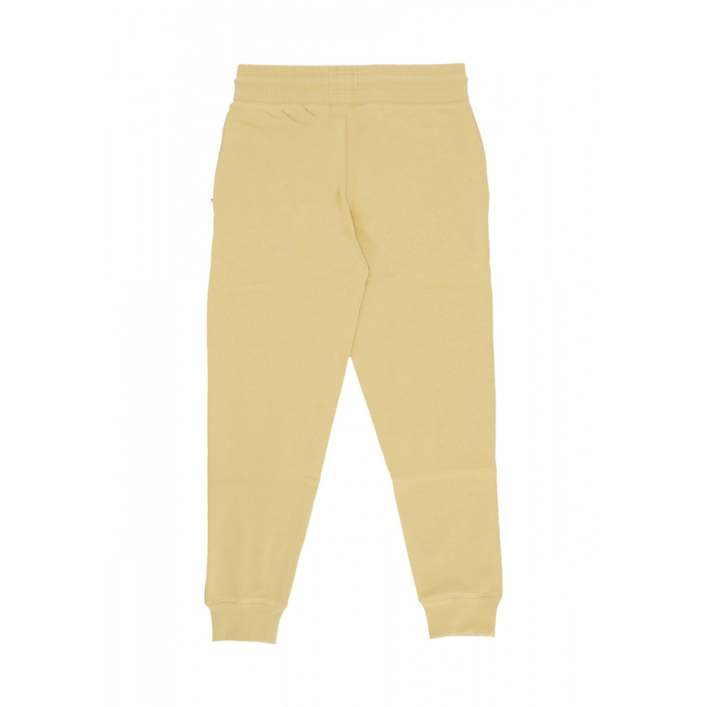 pantalone tuta felpato uomo mlb base runner emb burnside pants atlbra LIGHT GOLD